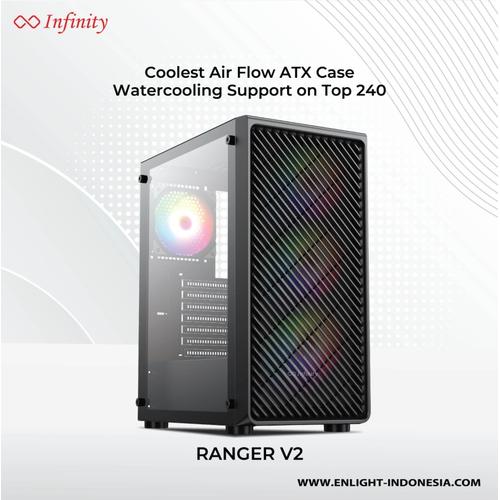Jual Casing Infinity Ranger V2 - ATX Tempered Glass Side Panel ...