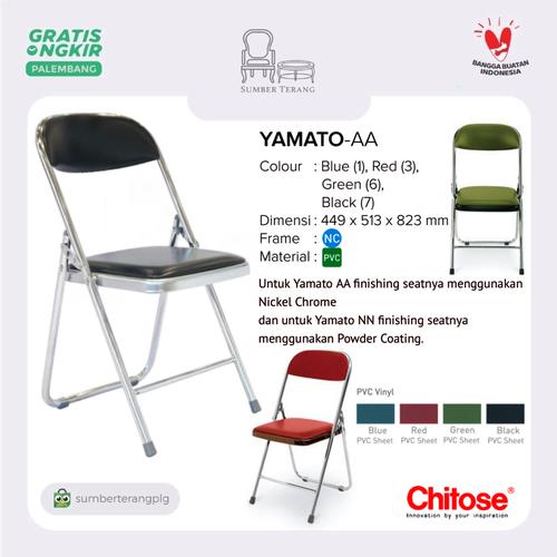 Jual Kursi Lipat Kursi Makan Kursi Kerja Folding Chair Chitose Yamato
