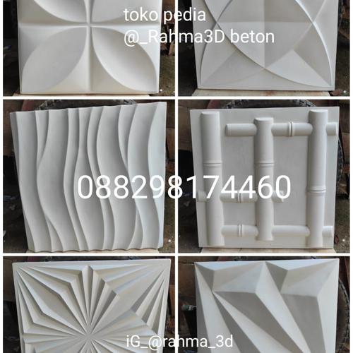 Jual Roster tempel 3d beton motip sisik - 02, UK 50 - Kota Bogor ...