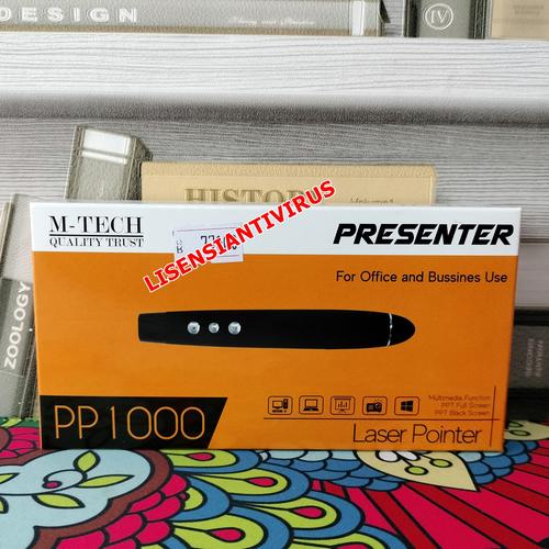 Jual Presenter Laser Pointer Wireless PP 1000 PP1000 Presentasi Murah ...