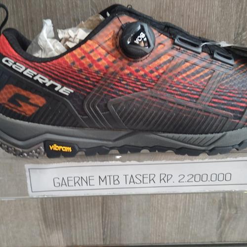 Jual Shoes Sepatu Gaerne Taser MTB New BNIB Black Red 44