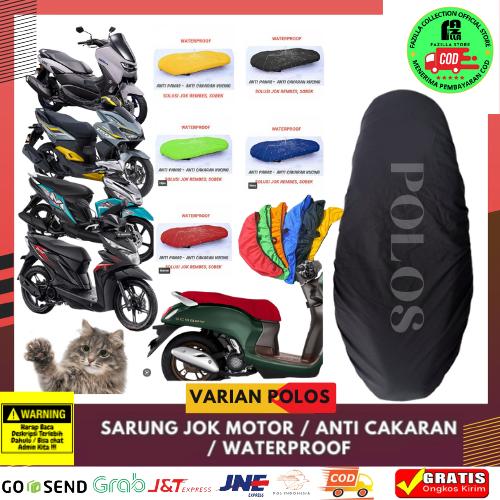 Promo Cover Jok sarung Jok Motor universal Waterproof Anti Air Anti