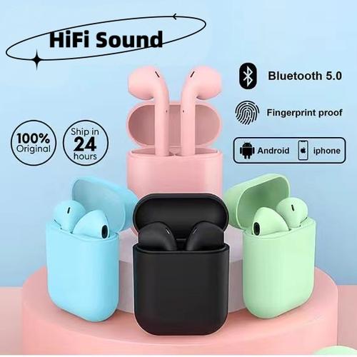 Macaron I12s Inpods Headset Bluetooth I12 MACARON I12s Wireless