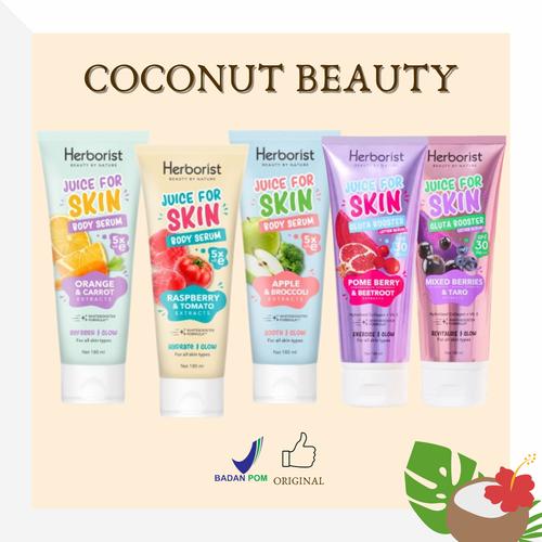 Jual HERBORIST Juice For Skin Body Serum Body Lotion 180 ml Pome