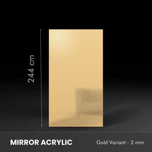 Jual SVALINN High Reflective Acrylic Mirror Sheet Akrilik Lembaran