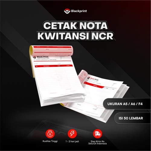 Jual Cetak Nota NCR ukuran A4, A5, A6, 1/3 Folio / Nota NCR free design ...