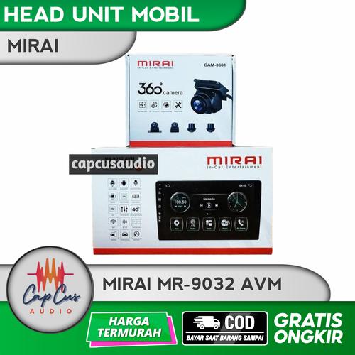 Jual HEAD UNIT ANDROID 9 IN MIRAI 9032 AVM RAM 4/64GB & 6/128GB ...