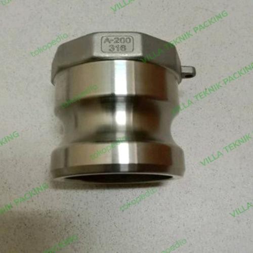 Jual Camlock 1/2" inch Type A 50 Stainless SS316 - Jakarta Barat ...
