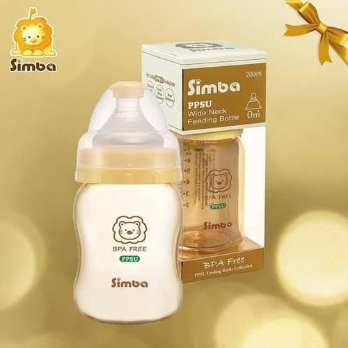 Jual Simba PPSU Wide Neck Feeding Botol Susu P6186-A1 [200mL] - Kota ...
