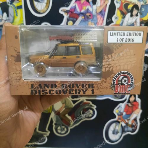 Modellino BM Creations Land Rover Discovery 1 1998 - Scala 1/64, Pressofuso Argento, RHD