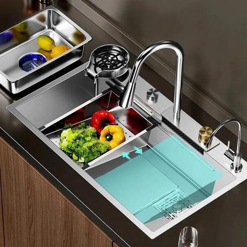 Jual Wastafel bak cuci piring 7545 luxury stainles new design COMPLETE ...