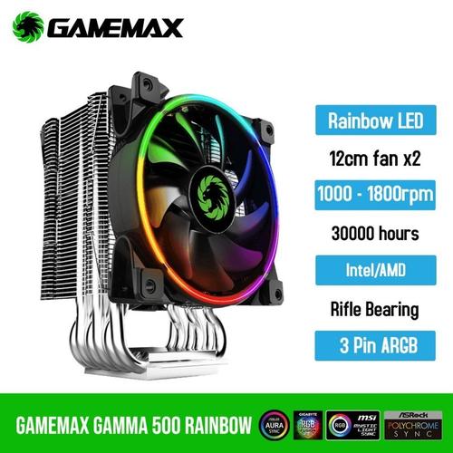 CPU COOLER GAMEMAX GAMMA 500 AM4 1700 ARGB - vista 8
