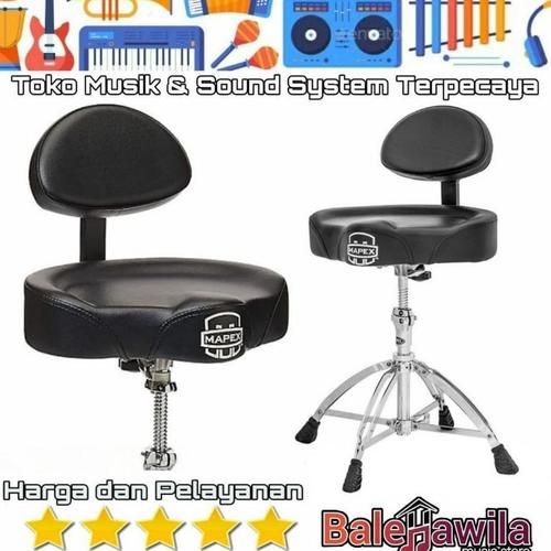 Jual Drum Throne Mapex T775 Sadle Seat 7 Kursi Drum Mapex T775