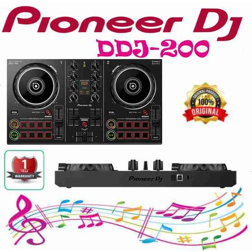 Jual Pioneer Dj DDJ 200 2channel Smart DJ controller DDJ200 Jakarta