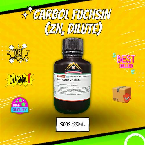 Jual Carbol Fuchsin (ZN, Dilute) Pewarnaan Mikrobiologi, 125 ml Kab