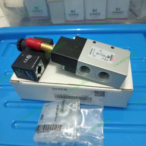 Aluminium Camozzi Pneumatic Solenoid Valves, Packaging Type: Box