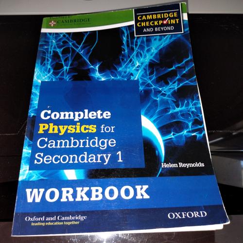 Jual Complete Physics for secondary 1 Workbook - Kota Denpasar - Golden ...