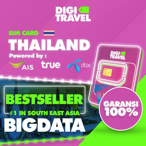 Jual AIS Thailand Simcard kartu data dan telepon sim card