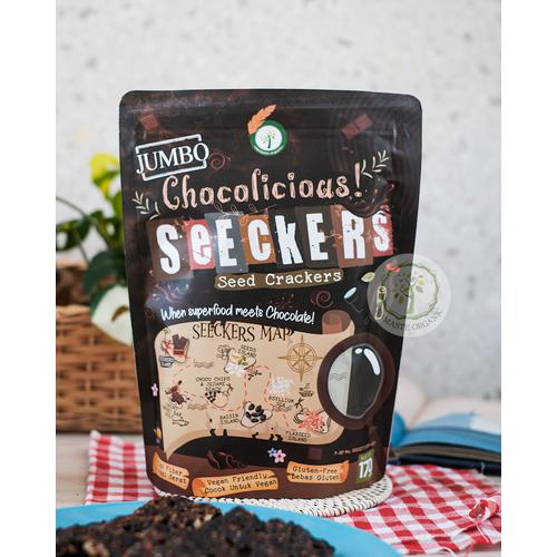 Jual JUMBO SEECKERS SEED CRACKERS CHOCOLICIOUS 170GR Kota Cimahi