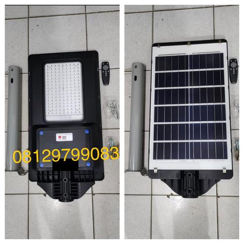 Jual lampu jalan led pju 500w 500 watt solar sel cel panel surya AIO ...