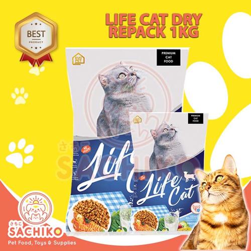 Jual MAKANAN KUCING LIFE CAT DRY FOOD 1KG MOTHER & KITTEN Jakarta