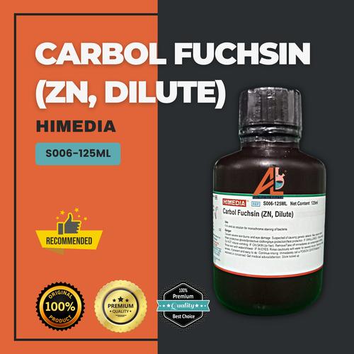 Jual Carbol Fuchsin (ZN, Dilute) Pewarnaan Mikrobiologi, 125 ml Kab