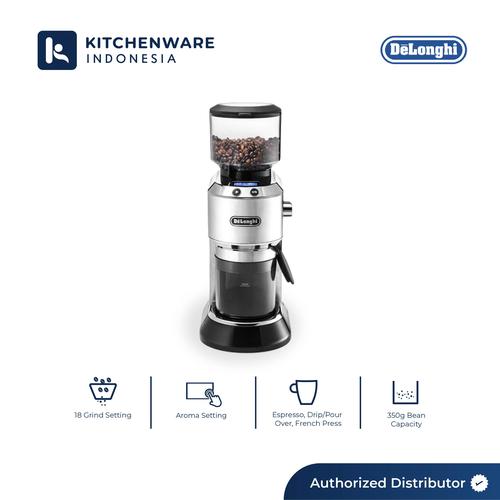 Promo DeLonghi KG521.M Dedica Digital Coffee Grinder Penggiling Kopi KG