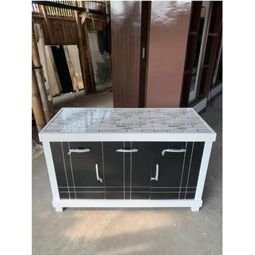 Jual Meja Rack Raak Rak Tatakan Kompor Gas Dapur Laci 2 Pintu Minimalis ...