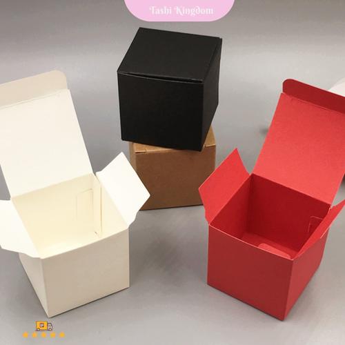 Promo Kotak Kado craft polos 10x10 Kotak dus Karton Handmade kotak ...