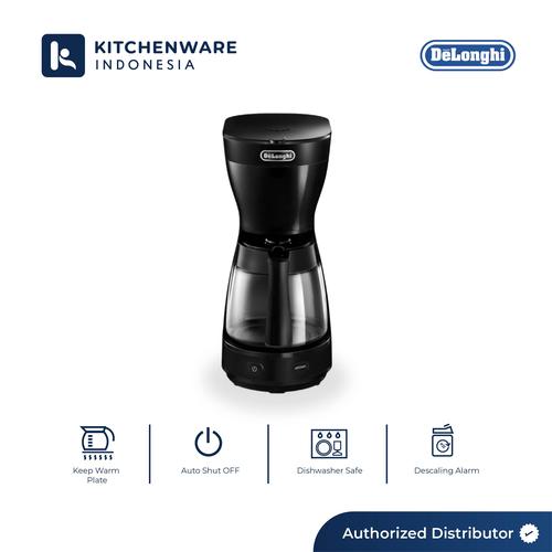 Promo DeLonghi ICM16210.BK Drip Coffee Maker Mesin Penyeduh Kopi ICM