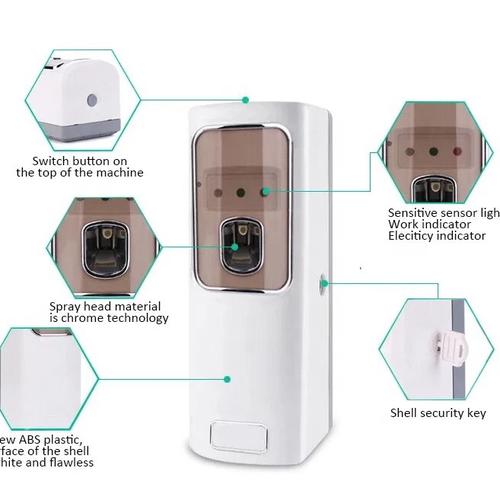 Jual Aerosol Dispenser / Pengharum Ruangan Otomatis LED Kab. Bekasi