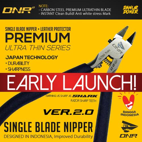 Promo SINGLE BLADE NIPPER GUNDAM DNR PREMIUM ULTRATHIN VER 2.0