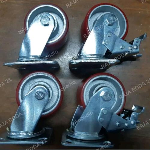 Jual RODA PU HEAVY DUTY 4