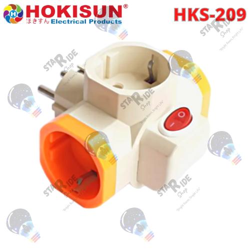 Jual Steker T Arde Colokan Cabang 3 Lubang Saklar On Off Mirip Broco ...