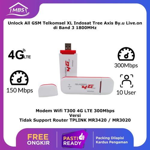 Jual Modem Wifi Wingle 4G LTE T300 Unlock All GSM 1800MHz Bisa Power