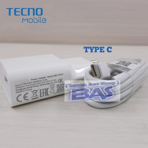 Charger Tecno Spark 10 Spark 10C Spark 10 Pro Fast Charging Type C di Benua  Acc Shop Tokopedia