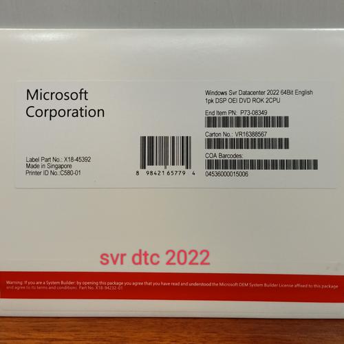 Jual Windows server 2022 datacenter fullpack 5 CaLss - 16 Core - Kab ...