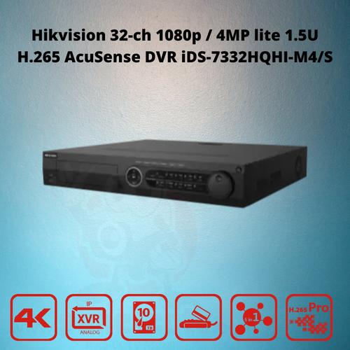 Hikvision DVR 32 channel up to 4MP lite H265 32ch iDS-7332HQHI-M4/S di Raja  Cctv Murah Tokopedia