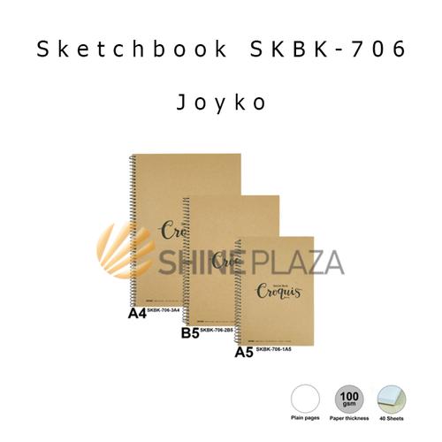 Jual Buku Sketsa Gambar Sketchbook Sketch Book A4 A5 B5 Joyko SKBK706