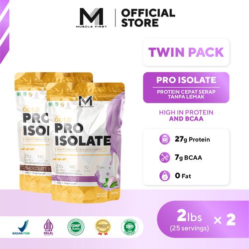 Promo [BUNDLE] MUSCLE FIRST Pro Isolate 2lbs x2pcs - Suplemen Fitness ...