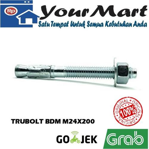Jual DYNABOLT / DINABOL / TRUBOLT WEDGE ANCHOR M24X200 - BDM - Kota ...