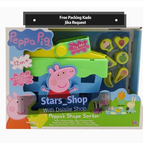 Jual Peppa Pig Peppa's Shape Sorter Basket Playset Original Jakarta