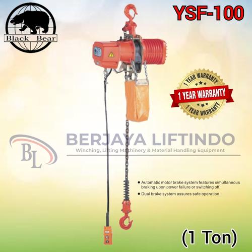 Jual Black Bear Hoist 1 Ton / Black Bear YSF100 Electric Chain Hoist