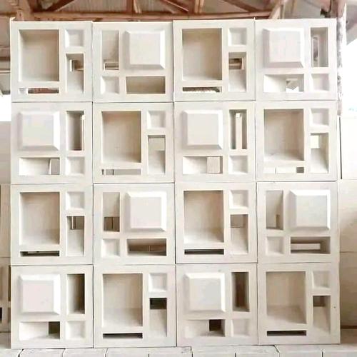 Jual Roster beton minimalis motip cembung - Putih - Jakarta Selatan ...