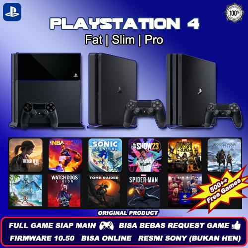 Sony Playstation 1TB/500GB Original Full Game Garansi Tahun FAT 1TB,  STIK di Go0odgame Tokopedia