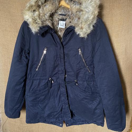 Jual Zara Woman Trafaluc Sherpa Coat with Strap Kota Bandung