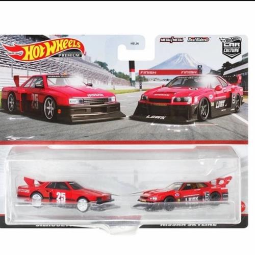 Jual Hot Wheels Premium 2 pack LBWK Nissan Skyline GTR R34 Super ...