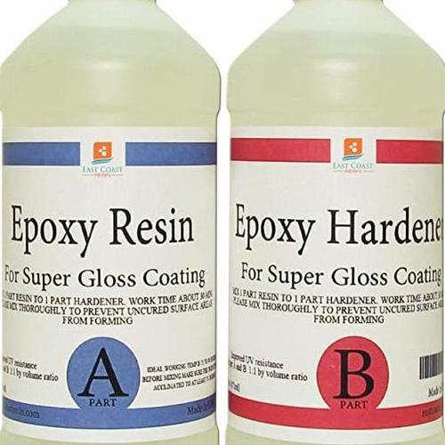 Jual EPOXY RESIN BENING CLEAR LENGKAP DENGAN HARDENER 200 GRAM GERMAN
