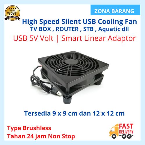 Jual USB Fan kipas Cooling pendigin TV Box Wifi Router Set top box ...
