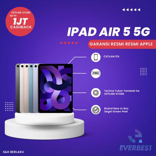 Jual IPAD AIR 5G - 256 gb, GREY - Kota Malang - EVERBEST GADGET